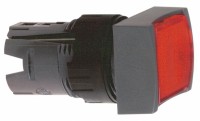 Schneider Electric Кнопка прямоугольная с подсветкой красная ZB6DF4 фото