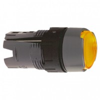 Schneider Electric Круглая кнопка с подсветкой желтая ZB6AW5 фото