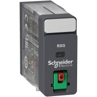 Schneider Electric Реле промежуточное, 5А, 2С/О, ~24В, кнопка тест RXG21B7 фото