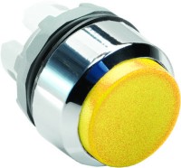 ABB MP Кнопка MP4-20Y желтая выступающая (только корпус) без подсветки с фиксацией 1SFA611103R2003 фото