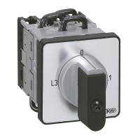 Legrand Переключатель электроизмерительных приборов для амперметра PR 12 6 контактов 3 ТТ крепление на дверце 014650 фото