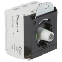 Legrand Osmoz Комплектующий блок для кнопок для комплектации с подсветкой под винт 24В~/= 2Н.О. красный 3 поста 023007 фото