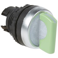 Legrand Osmoz Переключатель для комплектации с подсветкой 3 положения с фиксацией 45° зеленый 024052 фото