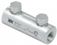 IEK Алюминиевая механическая гильза со срывными болтами АМГ 10-35 до 1 кВ UZA-29-S10-S35-1 фото