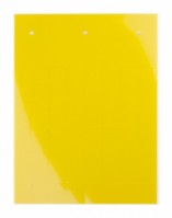 DKC Табличка полужесткая. Клейкое основание. ПВХ-0,5. Желтая TAS4915AY фото