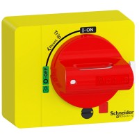 Schneider Electric Красно/желтая Рукоятка повортная для GV4 GV4ADN02 фото
