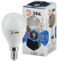 ЭРА LED P45-9W-840-E14 (диод, шар, 9Вт, нейтр, E14) Б0029042 фото