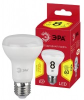 ЭРА ECO LED R63-8W-827-E27 Лампа (диод, рефлектор, 8Вт, тепл, E27) Б0019082 фото