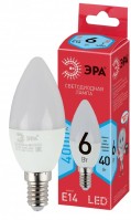 ЭРА ECO LED B35-6W-840-E14 (диод, свеча, 6Вт, нейтр, E14) Б0020619 фото