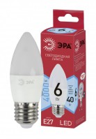 ЭРА ECO LED B35-6W-840-E27 (диод, свеча, 6Вт, нейтр, E27) Б0020621 фото