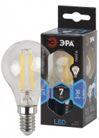 ЭРА F-LED P45-7W-840-E14 (филамент, шар, 7Вт, нейтр, E14) Б0027947 фото