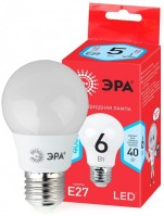 ЭРА ECO LED A55-6W-840-E27 Лампа (диод, груша, 6Вт, нейтр, E27) Б0028007 фото