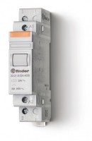 Finder Модульный контактор; 1NO 20А; контакты AgSnO2; катушка 230В АС; ширина 17.5мм; степень защиты IP20; опции: нет 222182304000 фото