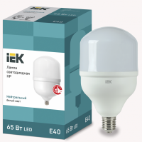 IEK Лампа LED HP 65Вт 230В 4000К E40 LLE-HP-65-230-40-E40 фото