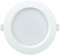 IEK Светильник LED ДВО 1701 белый круг 9Вт 3000K IP40 LDVO0-1701-09-3000-K01 фото