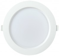 IEK Светильник LED ДВО 1703 белый круг 18Вт 4000K IP40 LDVO0-1703-18-4000-K01 фото