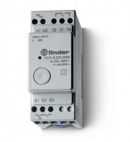 Finder Модульное электронные шаговое/моностабильное реле; 1NO 16A; питание 12В АC/DC; ширина 35мм; степень защиты IP20 130100120000 фото