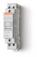 Finder Модульный контактор; 1NO+1NC 20А; контакты AgSnO2; катушка 24В АС; ширина 17.5мм; степень защиты IP20; опции: нет; упаковка 1шт. 222380244000PAS фото