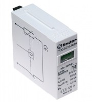 Finder Cменный модуль для Устройств защиты от импульсных перенапряжений; варистор (275В AC) 7P2082750020 фото