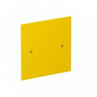 OBO Bettermann Накладка блока питания VH для монтажа устройств, 95x95 мм (желтый) 6109842 фото
