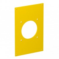 OBO Bettermann Рамка для монтажа электроустановочных изделий блока питания VH 160x105 мм (желтый) 6109865 фото
