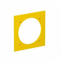 OBO Bettermann Накладка блока питания VH для монтажа устройств, 95x95 мм (желтый) 6109838 фото