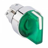 EKF PROxima Исполнительный механизм переключателя ХB4 зеленый на 3 положения с фиксацией, с подсветкой с короткой ручкой XB4BD3FL-G фото
