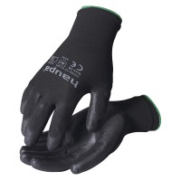 Haupa Перчатки с полиуретановым покрытием, размер 11, черные 120300/11 фото