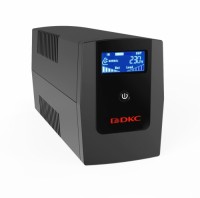 DKC Линейно-интерактивный ИБП, Info, 600VA/360W, 3xIEC C13, USB + RJ45, 1x7Aч INFOLCD600I фото