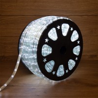 NEON-NIGHT Дюралайт LED, свечение с динамикой (3W) - белый Эконом 24 LED/м , бухта 100м 121-325-4 фото
