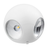 Светильник светодиодный универсальный Мяч 1.5 Вт х 4 LED белый Rexant 610-009 фото