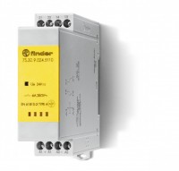 Finder Модульное электромеханическое реле безопасности (реле с принудительным управлением контактами); 1NO+1NC 6A; контакты AgNi+Au; катушка 230В AC; 7S3282305110 фото