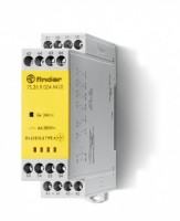 Finder Модульное электромеханическое реле безопасности (реле с принудительным управлением контактами); 4NO+2NC 6A; контакты AgNi+Au; катушка 120В AC; 7S3681205420 фото
