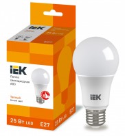 IEK Лампа LED A80 шар 25Вт 230В 3000К E27 LLE-A80-25-230-30-E27 фото
