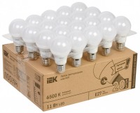IEK Лампа LED A60 шар 11Вт 230В 6500К E27 (20шт/упак) LLE-A60-11-230-65-E27-20 фото