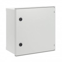 DKC Цельный навесной шкаф из фибергласа без МП со сплошной дверью 400х400х200 (ВхШхГ) мм CN50442 фото