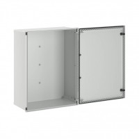 DKC Цельный навесной шкаф из фибергласа без МП со сплошной дверью 800х600х300 (ВхШхГ) мм CN50863 фото