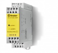 Finder Модульное электромеханическое реле безопасности (реле с принудительным управлением контактами); 2NO+2NC 6A; контакты AgSnO2; катушка 24В DC; бе 7S1490244220T фото