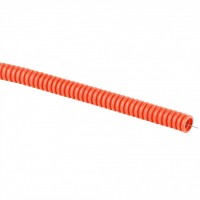 ЭРА Труба гофрированная ПНД (оранжевый) d 16мм с зонд. легкая 100м (30) Б0051803 фото