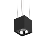 Varton Светодиодный светильник DL-02 Cube подвесной 100х110 мм 12 Вт 4000 K 35° RAL9005 черный муар V1-R0-90360-30000-2001240 фото