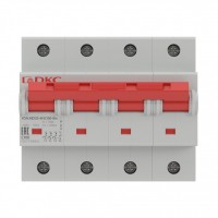 DKC YON pro Автоматический выключатель модульный MD125 3P+N 80А D 20kA MD125-4ND80 фото