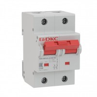 DKC YON pro Автоматический выключатель модульный MD125 1P+N 80А D 20kA MD125-2ND80 фото