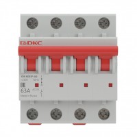 DKC YON pro Выключатель нагрузки модульный MD63P 4P 40А MD63P-440 фото