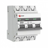 EKF PROxima Выключатель нагрузки 3P 20А ВН-63 SL63-3-20-pro фото