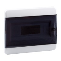 КЭАЗ Корпус пластиковый Встраиваемый OptiBox P-BVK-2-12-IP41 Прозрачная черная дверь 117945 фото
