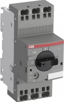 ABB Выключатель автоматический MS132-32K 25 кА с втычными клеммами с регулир. тепловой защитой 25A-32А Класс тепл. расцепит. 10 1SAM350010R1015 фото