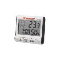 Термогигрометр комнатный с часами и функцией будильника REXANT 70-0511 фото