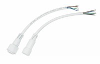 Соединительный кабель (5pin) герметичный (IP67) 5х0.5мм² 300V белый Rexant 11-9450 фото