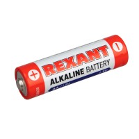 Алкалиновая батарейка AA/LR6 1,5 V 2700 mAh 2 шт блистер Rexant 30-1050 фото