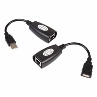 USB удлинитель по витой паре (8p8c) Rexant 18-1176 фото